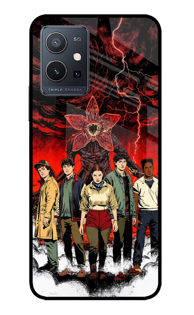 Ordinary Things Characters IQOO Z6 5G (not 44W) Glass Case
