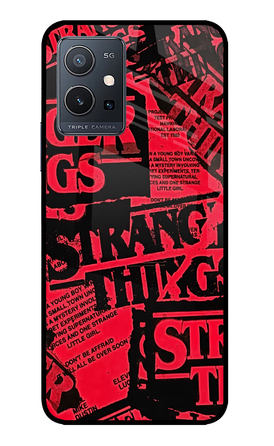 Ordinary Things IQOO Z6 5G (not 44W) Glass Case Back Cover by Casekaro