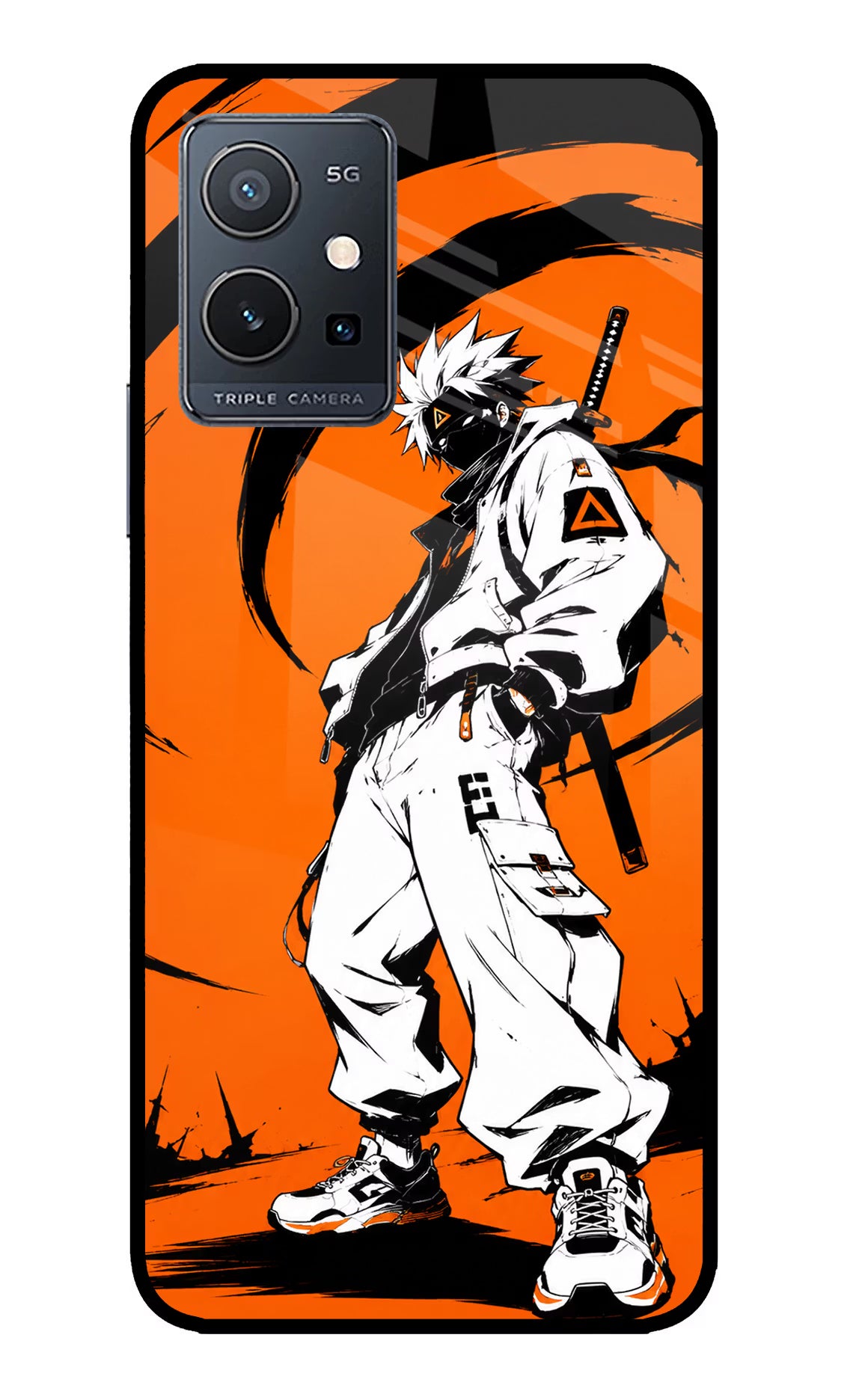 Street Samurai  IQOO Z6 5G (not 44W) Glass Case