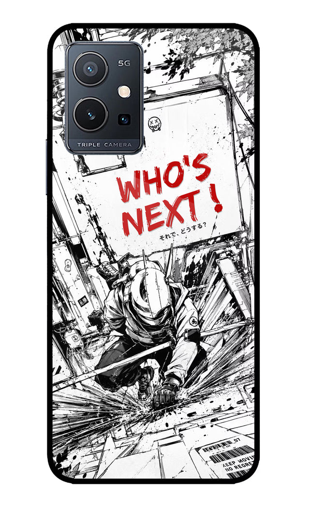 Who's Next IQOO Z6 5G (not 44W) Glass Case
