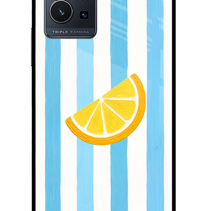 Summer Lemon IQOO Z6 5G (not 44W) Glass Case