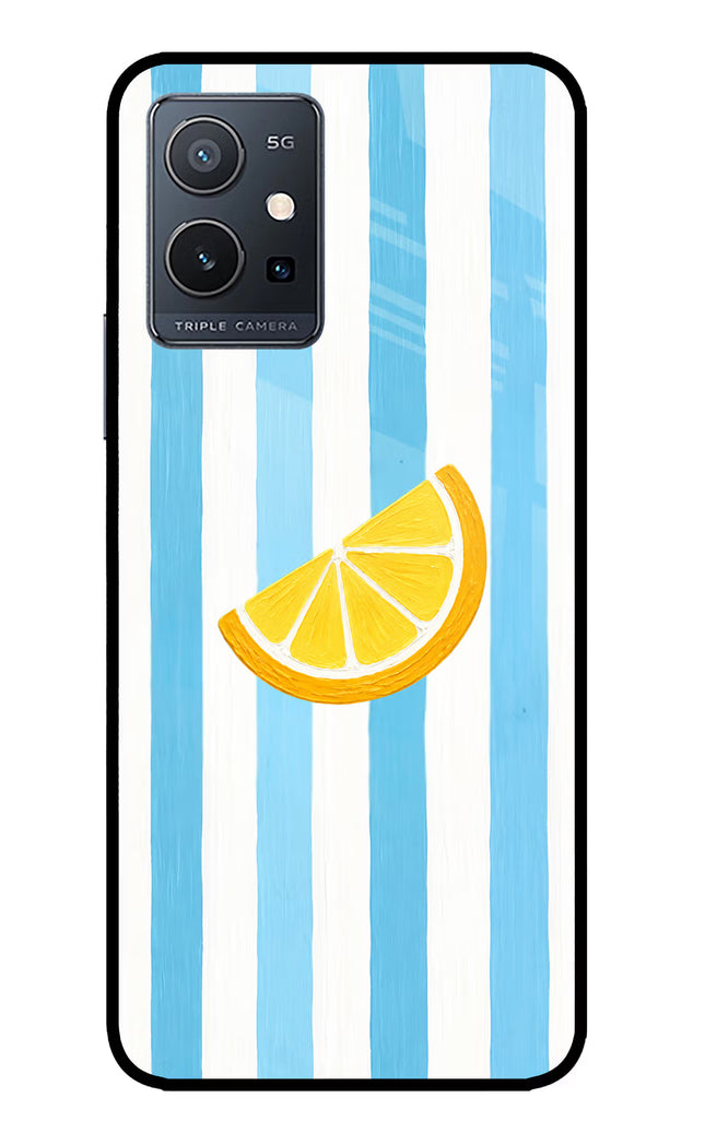 Summer Lemon IQOO Z6 5G (not 44W) Glass Case