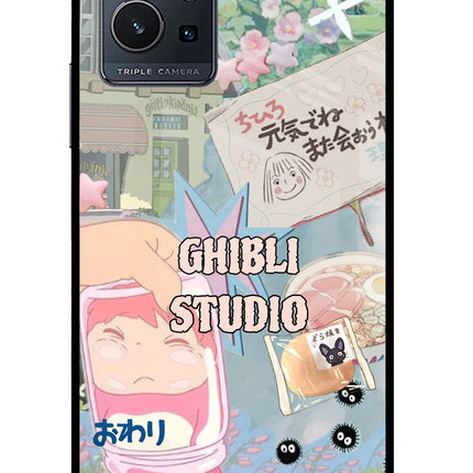 Studio Ghibli IQOO Z6 5G (not 44W) Glass Case