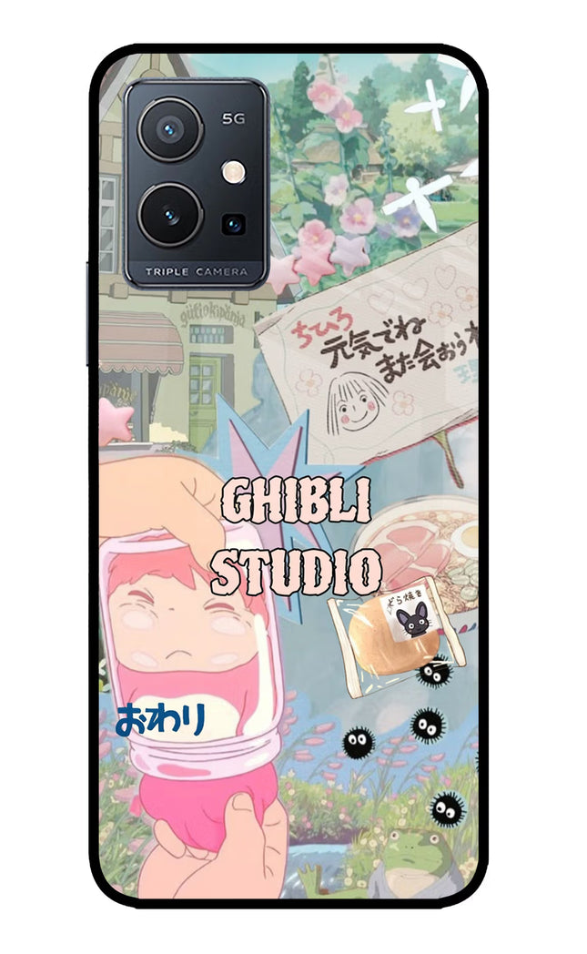 Studio Ghibli IQOO Z6 5G (not 44W) Glass Case
