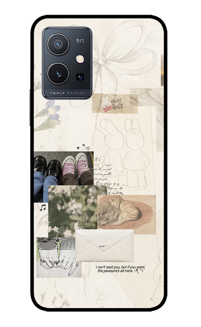 Soft Aesthetic IQOO Z6 5G (not 44W) Glass Case