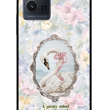 Pretty Mind Pretty Soul IQOO Z6 5G (not 44W) Glass Case
