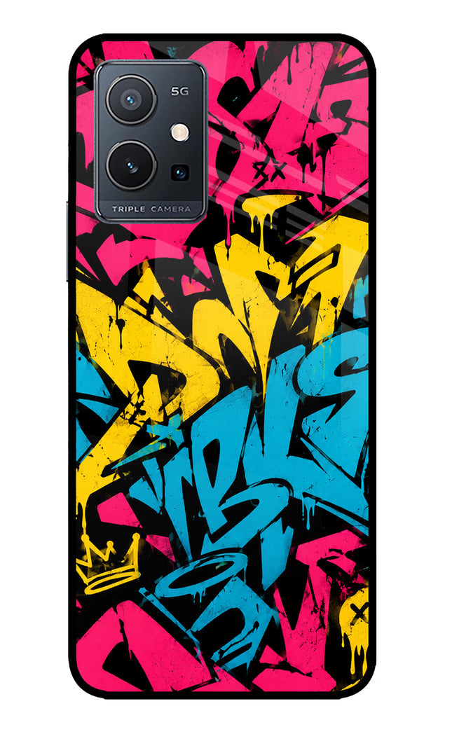 Graffiti Vibe IQOO Z6 5G (not 44W) Glass Case