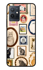 Mirror Cats IQOO Z6 5G (not 44W) Glass Case