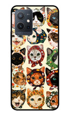 Cool Cat IQOO Z6 5G (not 44W) Glass Case