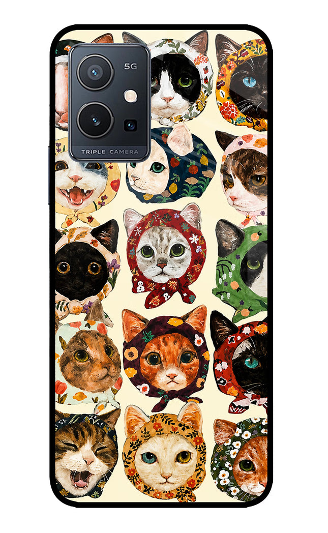 Cool Cat IQOO Z6 5G (not 44W) Glass Case