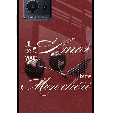 Velvet Cherry IQOO Z6 5G (not 44W) Glass Case