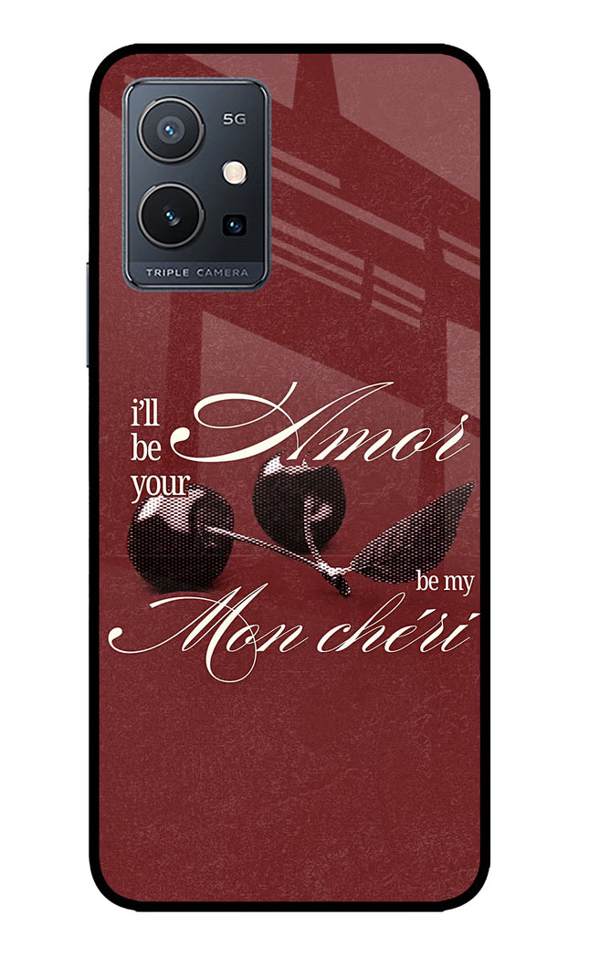 Velvet Cherry IQOO Z6 5G (not 44W) Glass Case