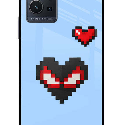 Peter Heart IQOO Z6 5G (not 44W) Glass Case