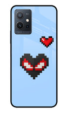 Peter Heart IQOO Z6 5G (not 44W) Glass Case