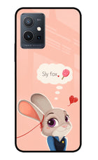 Judy Charm IQOO Z6 5G (not 44W) Glass Case
