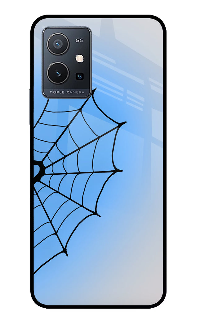 Blue Web IQOO Z6 5G (not 44W) Glass Case