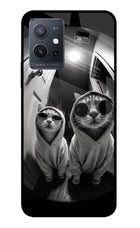 Hood Cats IQOO Z6 5G (not 44W) Glass Case