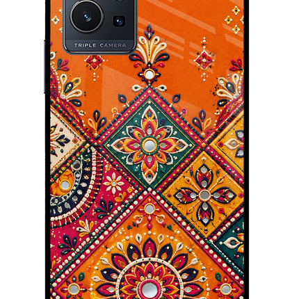 Kutch Glow IQOO Z6 5G (not 44W) Glass Case