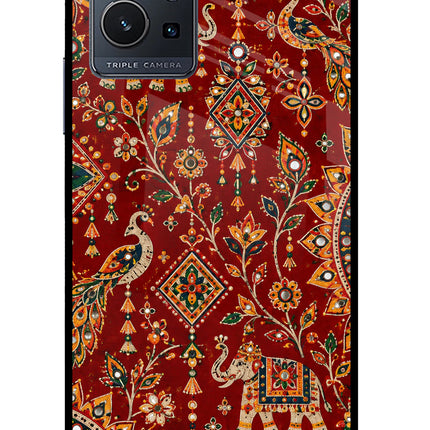 Laal Riwaaz IQOO Z6 5G (not 44W) Glass Case