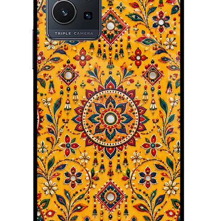 Sunlit Aura IQOO Z6 5G (not 44W) Glass Case