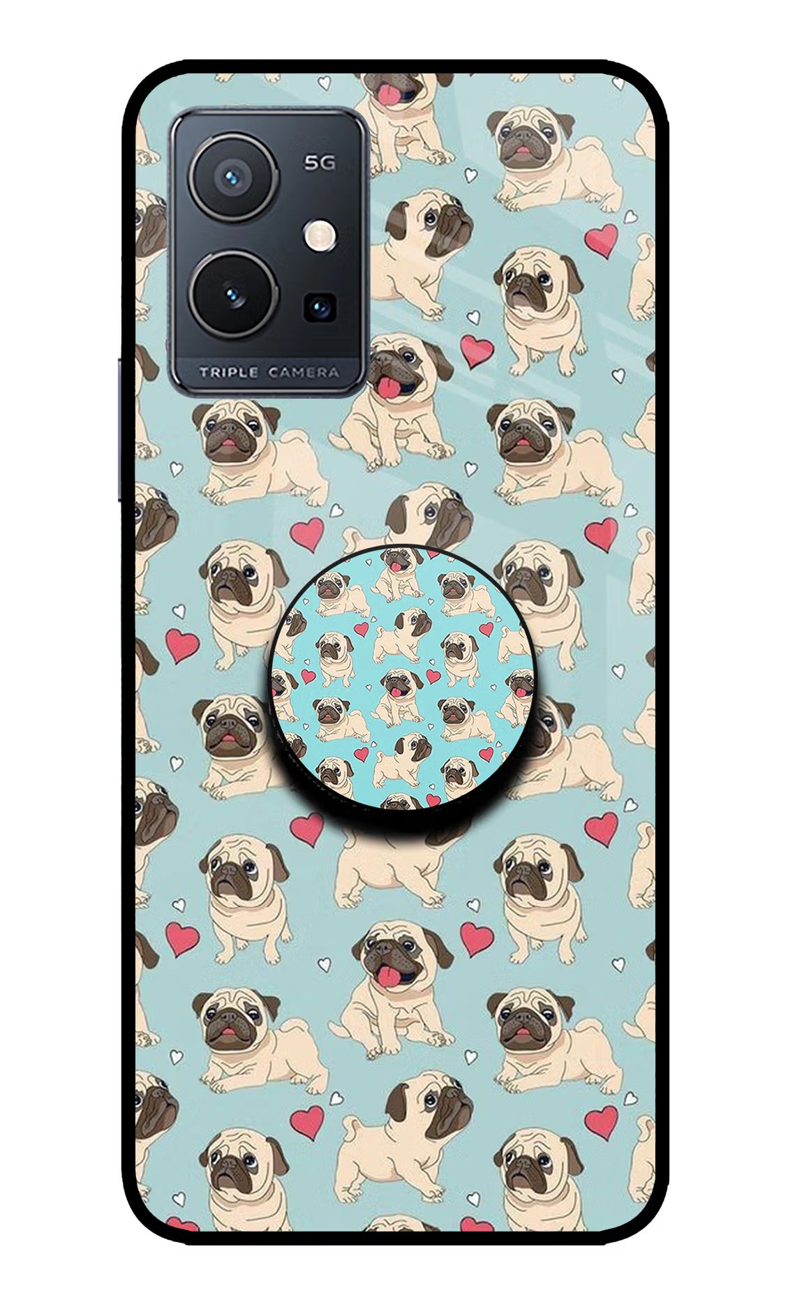 Pug Dog IQOO Z6 5G (not 44W) Pop Case by Casekaro