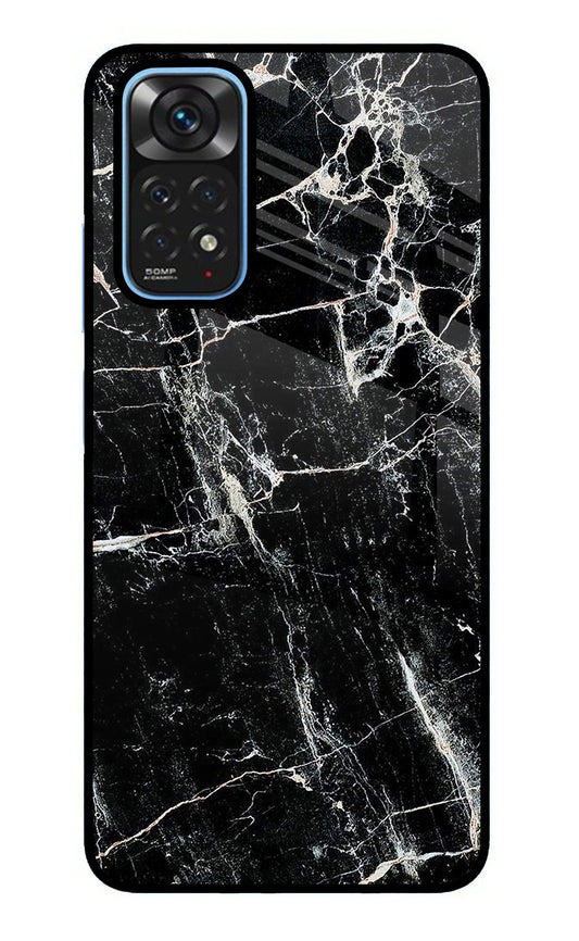 Black Marble Texture Redmi Note 11/11S Glass Case