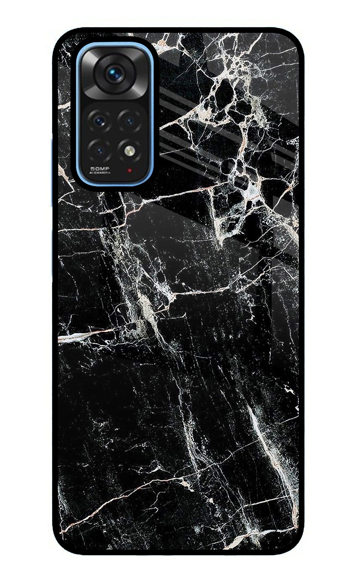 Black Marble Texture Redmi Note 11/11S Back Cover