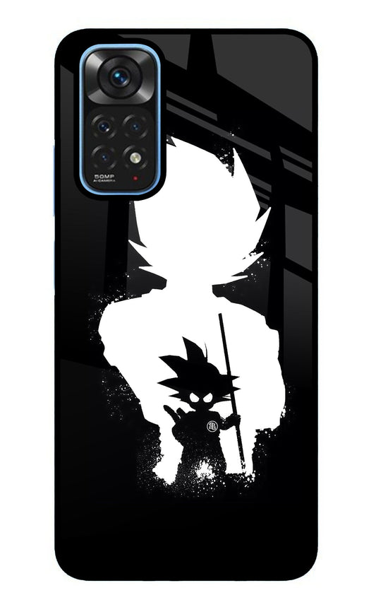 Goku Shadow Redmi Note 11/11S Glass Case