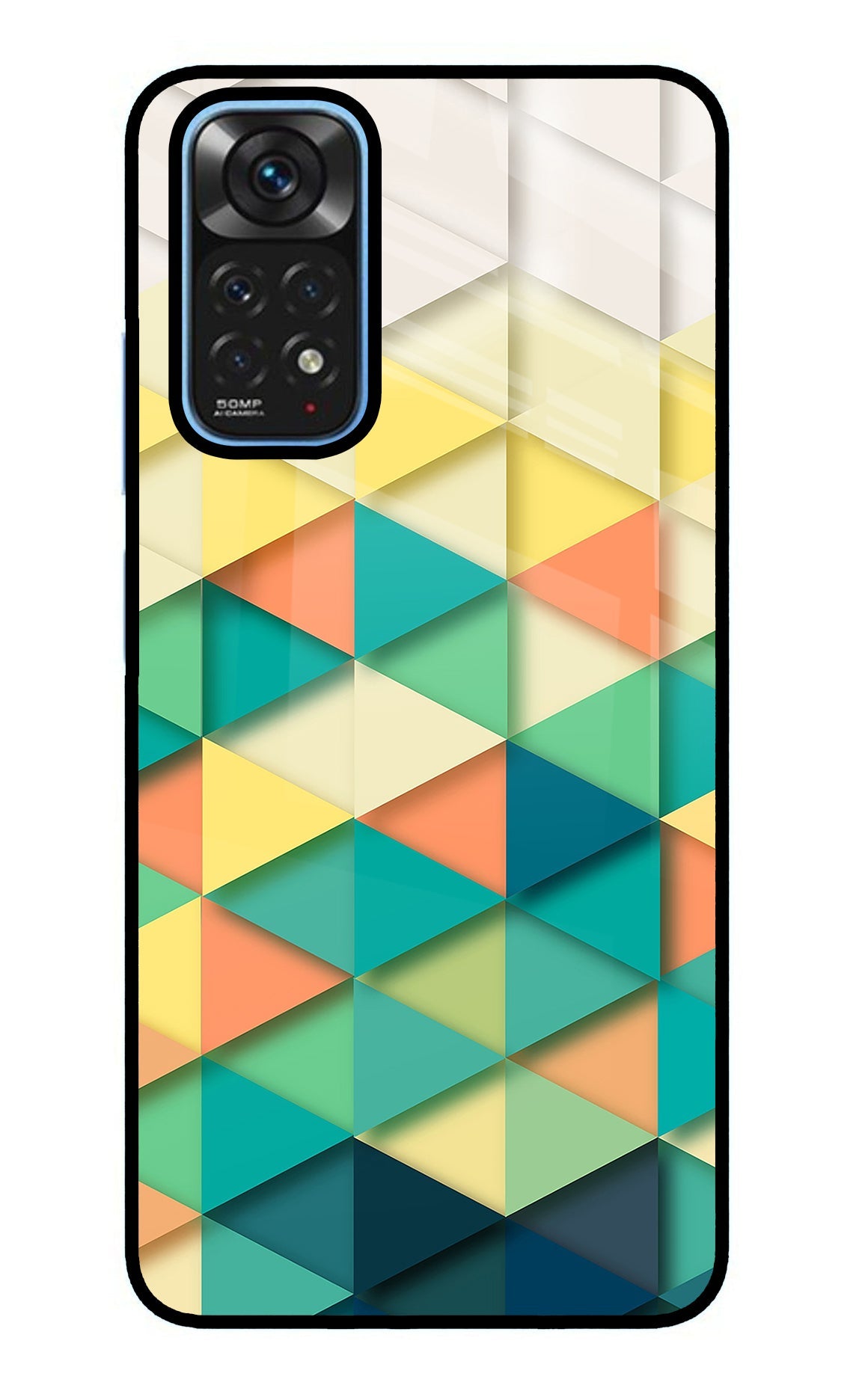 Abstract Redmi Note 11/11S Glass Case