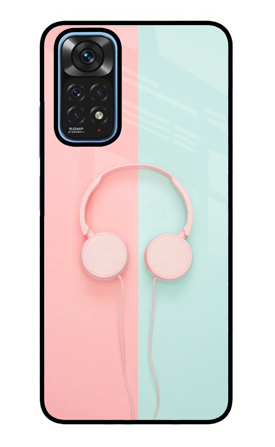 Music Lover Redmi Note 11/11S Glass Case Back Cover by Casekaro