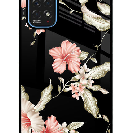 Flowers Redmi Note 11/11S Glass Case