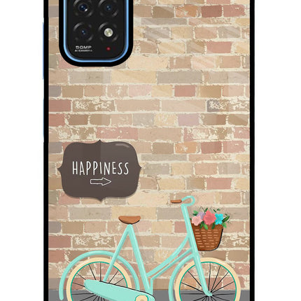 Happiness Artwork Redmi Note 11/11S Glass Case