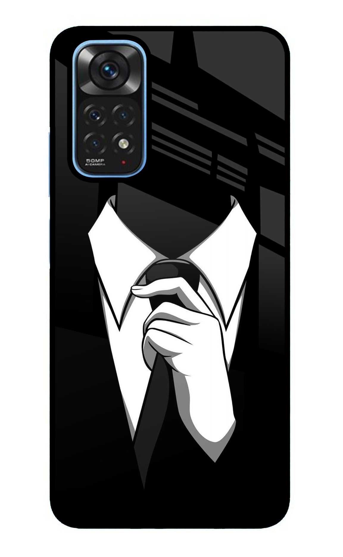 Black Tie Redmi Note 11/11S Back Cover