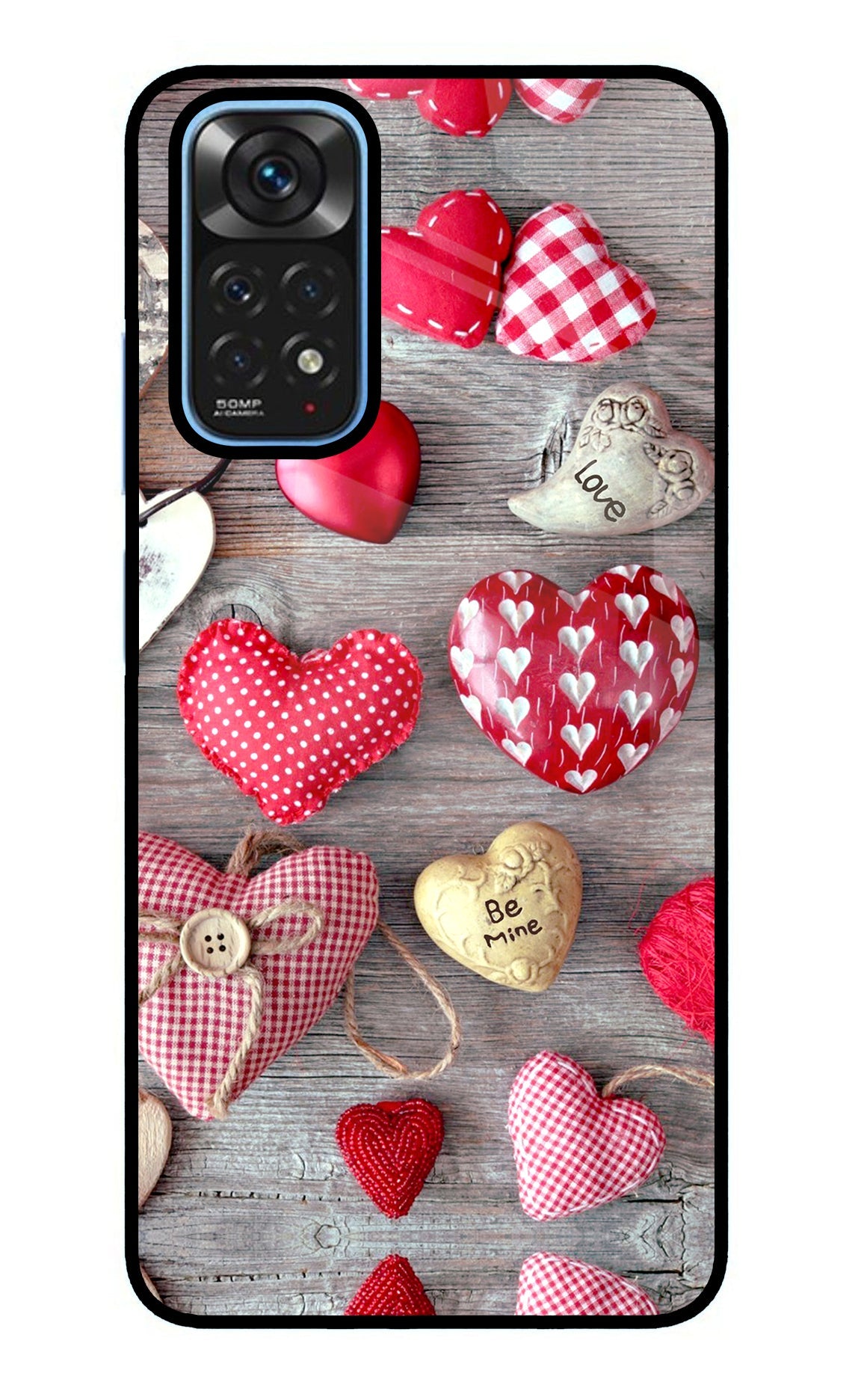 Love Wallpaper Redmi Note 11/11S Glass Case