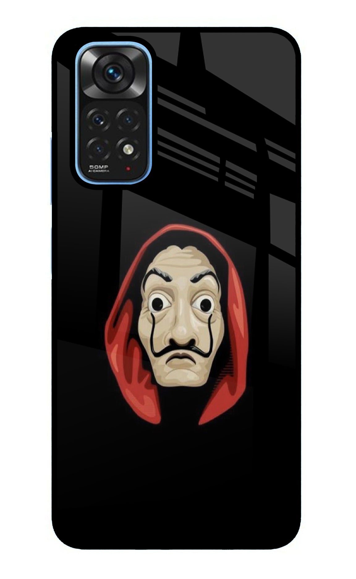 Money Heist Redmi Note 11/11S Glass Case