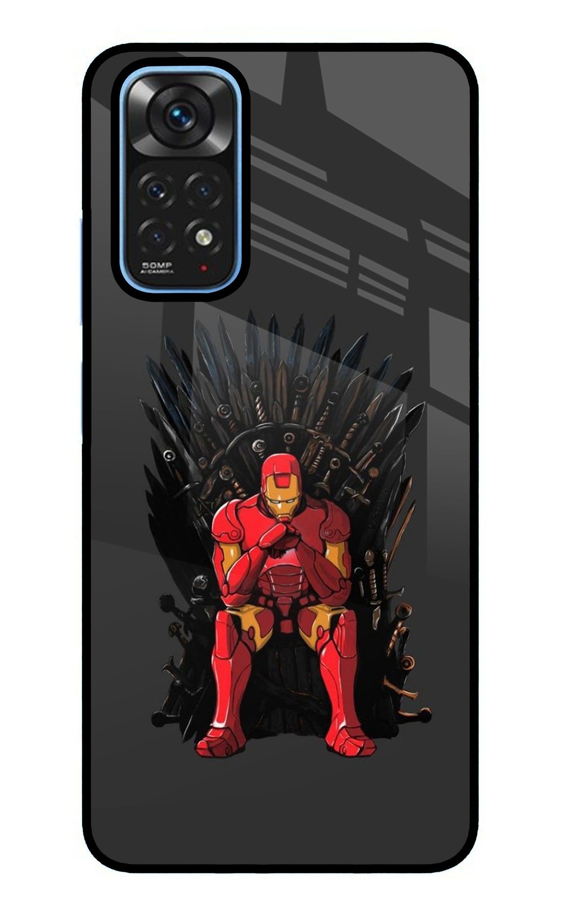 Ironman Throne Redmi Note 11/11S Back Cover