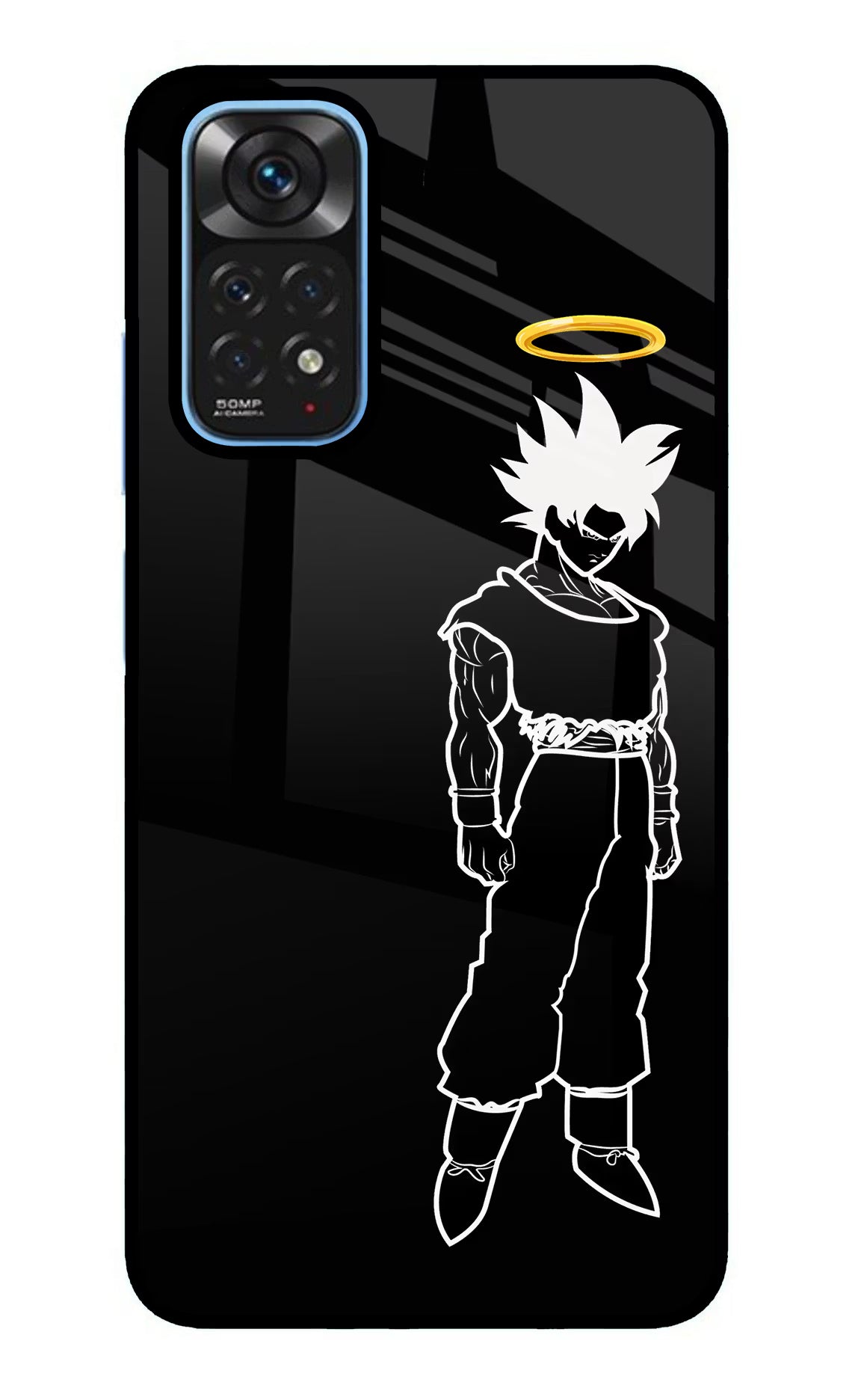 DBS Character Redmi Note 11/11S Glass Case Back Cover by Casekaro