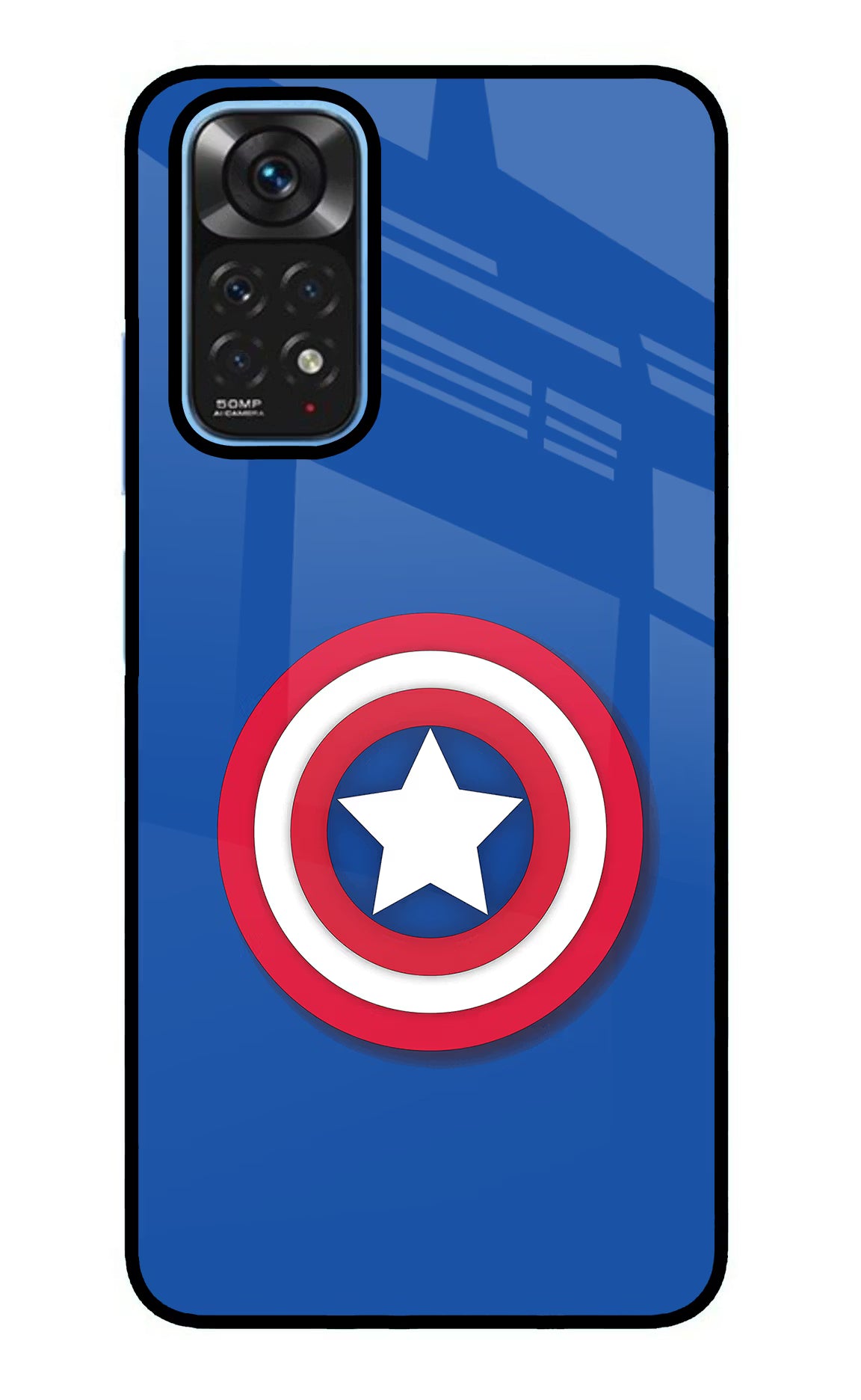 Shield Redmi Note 11/11S Glass Case Back Cover by Casekaro