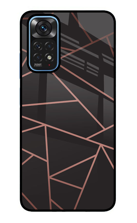 Geometric Pattern Redmi Note 11/11S Glass Case