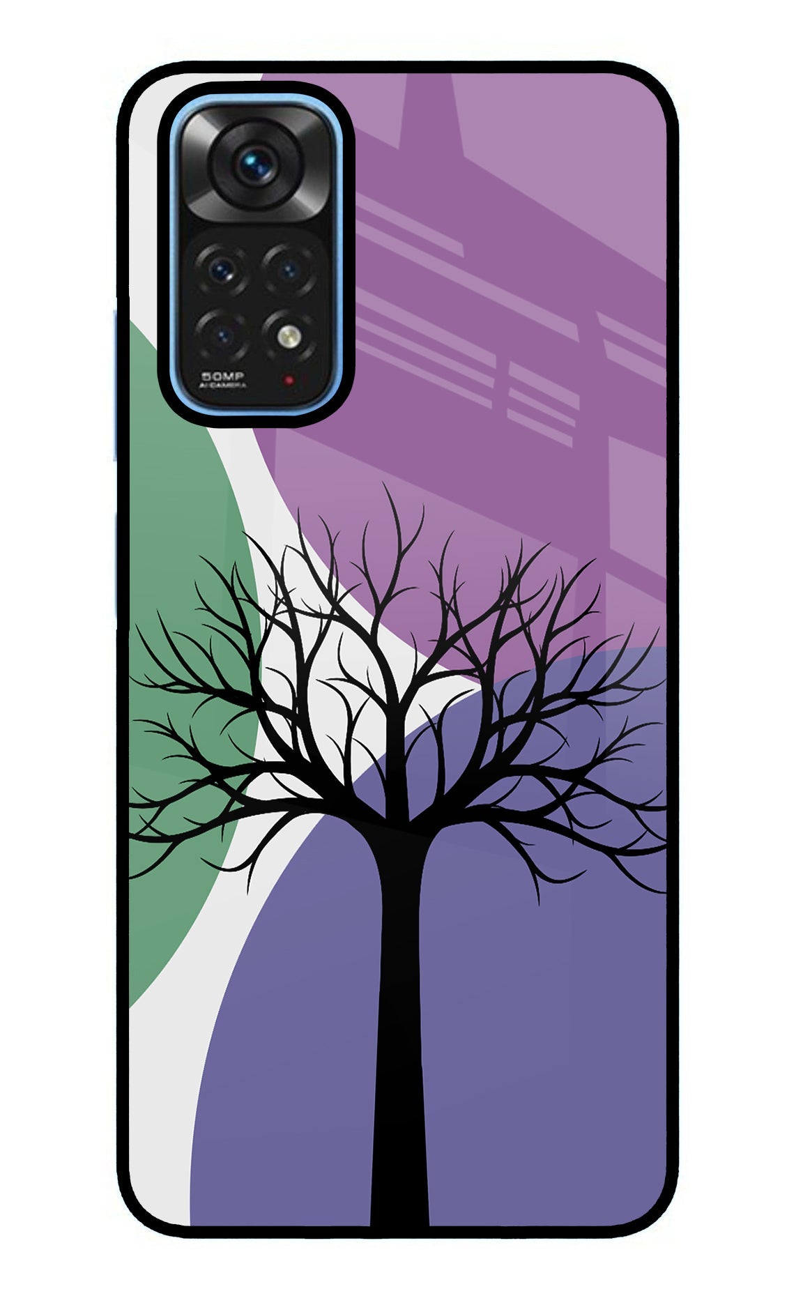 Tree Art Redmi Note 11/11S Glass Case