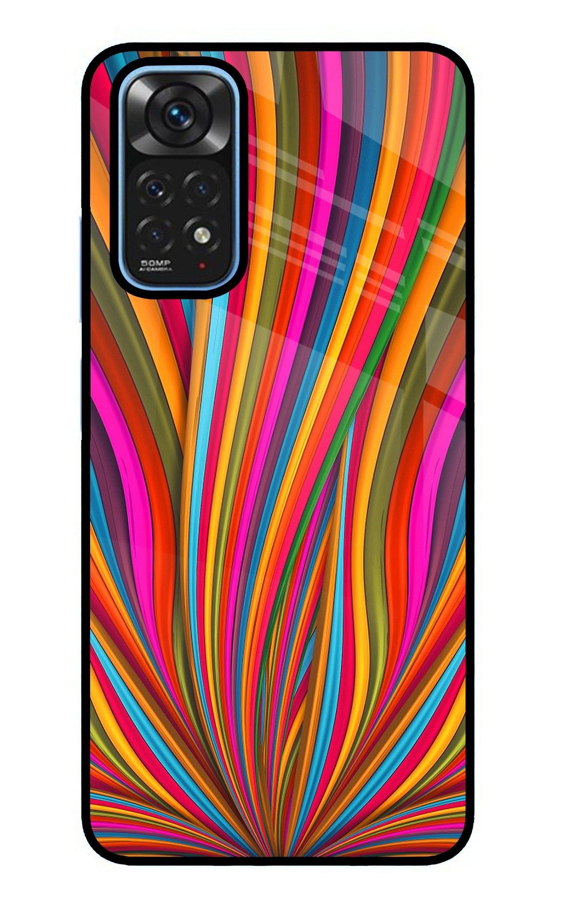 Trippy Wavy Redmi Note 11/11S Back Cover