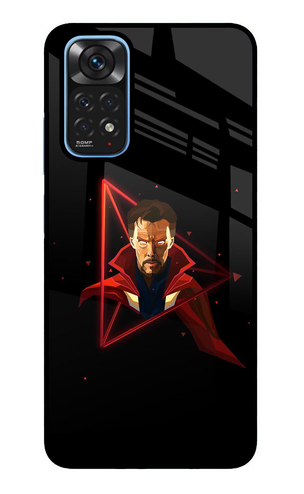 Doctor Ordinary Redmi Note 11/11S Glass Case Back Cover by Casekaro