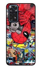 Spider Man Redmi Note 11/11S Glass Case