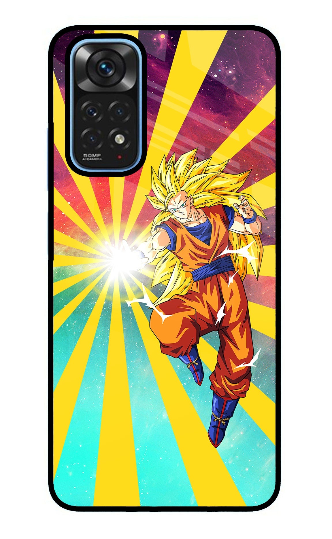 Goku Super Saiyan Redmi Note 11/11S Glass Case