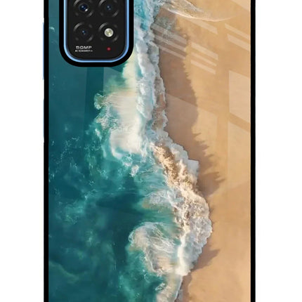Ocean Beach Redmi Note 11/11S Glass Case