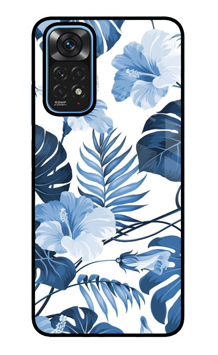 Fabric Art Redmi Note 11/11S Back Cover, Glass case