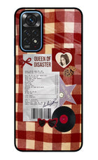 Queen of Disaster Redmi Note 11/11S Glass Case