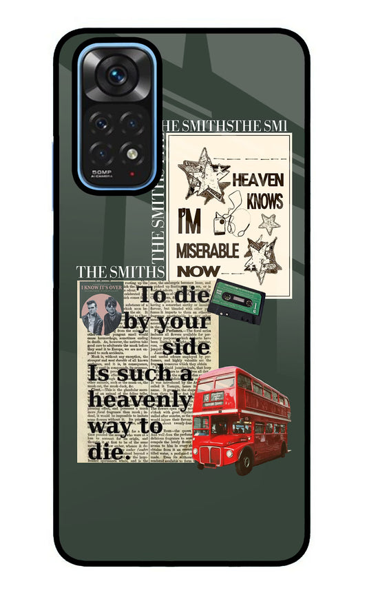 The Smiths Redmi Note 11/11S Glass Case