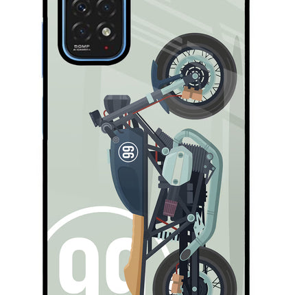 Classic Cafe Racer 99 Redmi Note 11/11S Glass Case