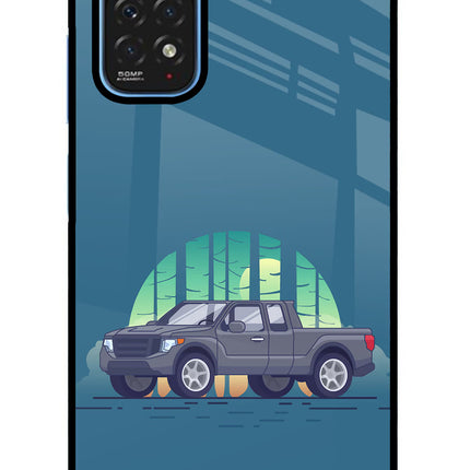Retro Garage Vibe Redmi Note 11/11S Glass Case